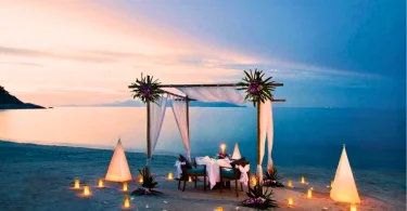 On-site Weddings in Montego Bay Jamaica Private Dinner on the Beach.